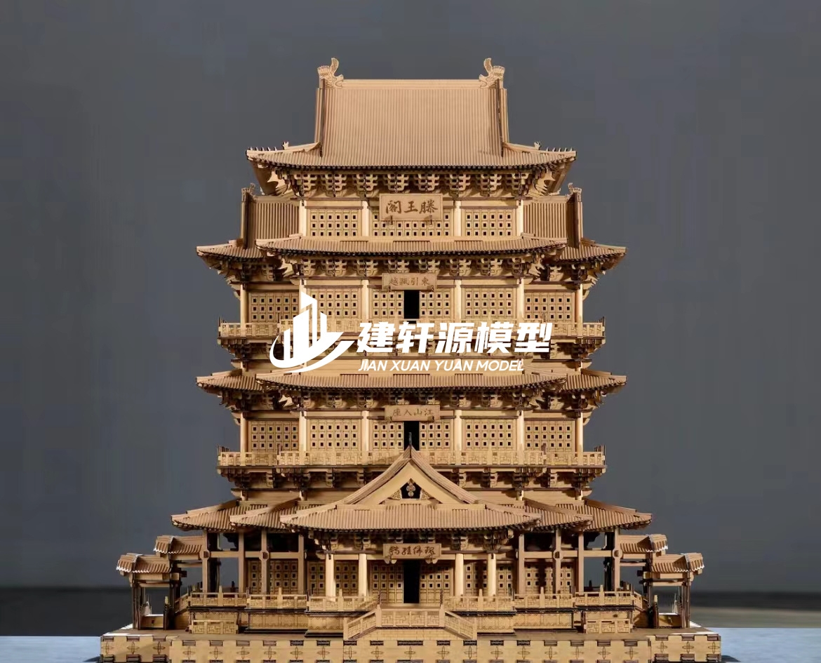 罗庄古建木质模型制作